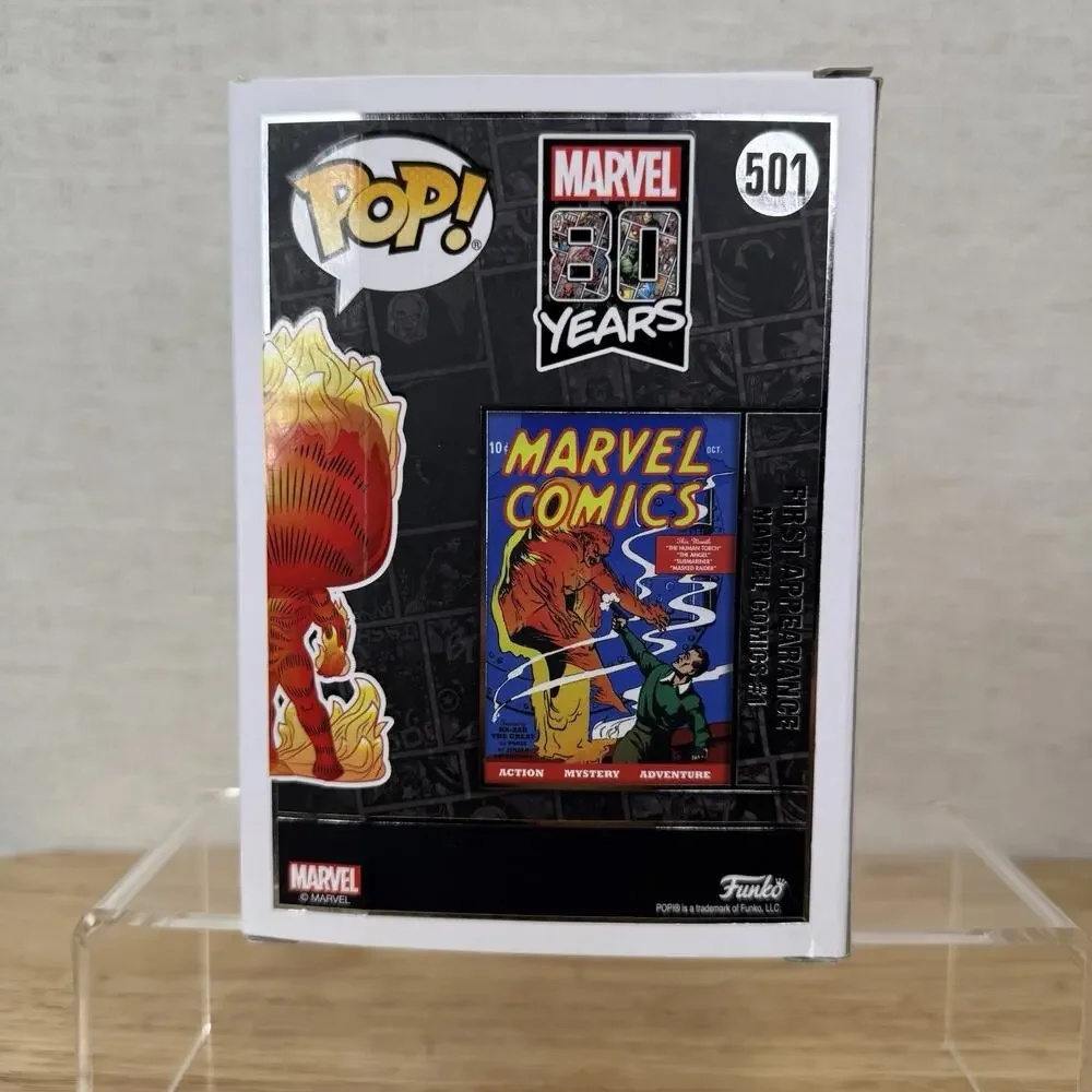 Funko Pop! Marvel 80 Years The Original Human Torch #501 New